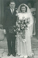 Wedding of Frank Day and Margaret Warren