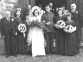 Wedding of Frederick Tickner and Freda Joan Ferris